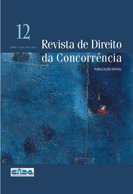 					Visualizar v. 12 n. 4 (2006): Revista de Direito da Concorrência
				