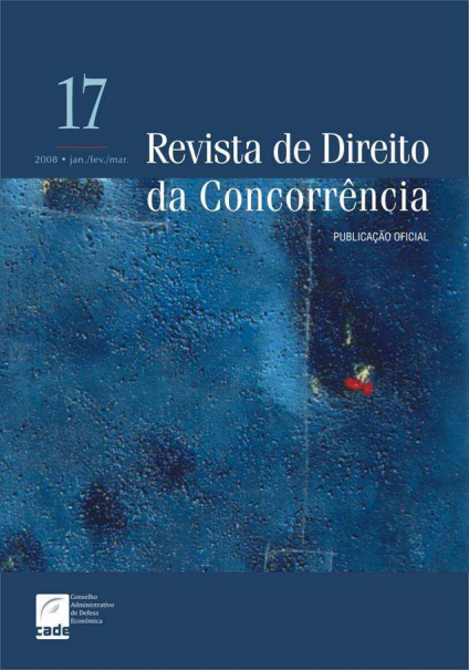 					Visualizar v. 17 n. 2 (2008): Revista de Direito da Concorrência
				