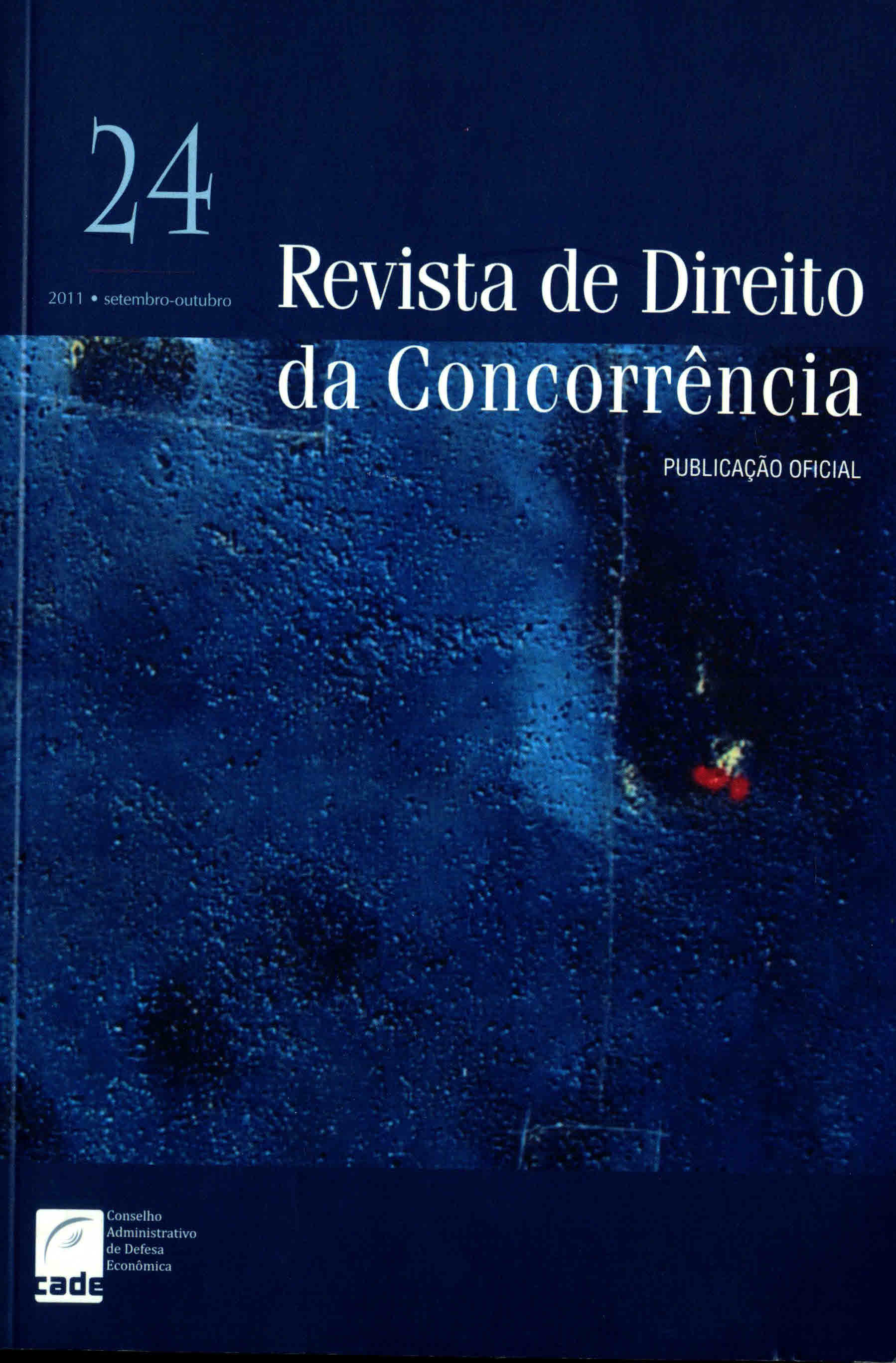 					View Vol. 24 No. 2 (2011): Revista de Direito da Concorrência
				